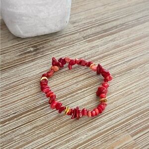 Bamboo Coral Bracelet